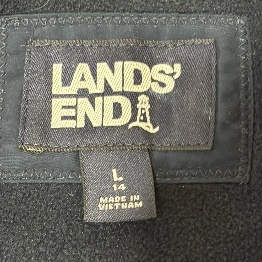 Lands' End Kids Jacket - Navy and Teal